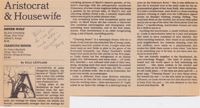 Review from the New York Times Sunday Book Review. Review from the New York Times Sunday Book Review.