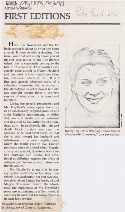 A copy of the review from Palm Beach Life. A copy of the review from Palm Beach Life.