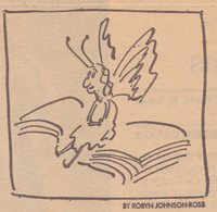 Fairy illustration by Robyn Johnson-Ross from one of my reviews.